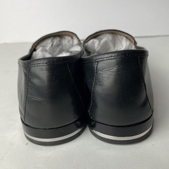 Michael Kors Collection Wren Black Leather Loafers - Picture 4 of 11